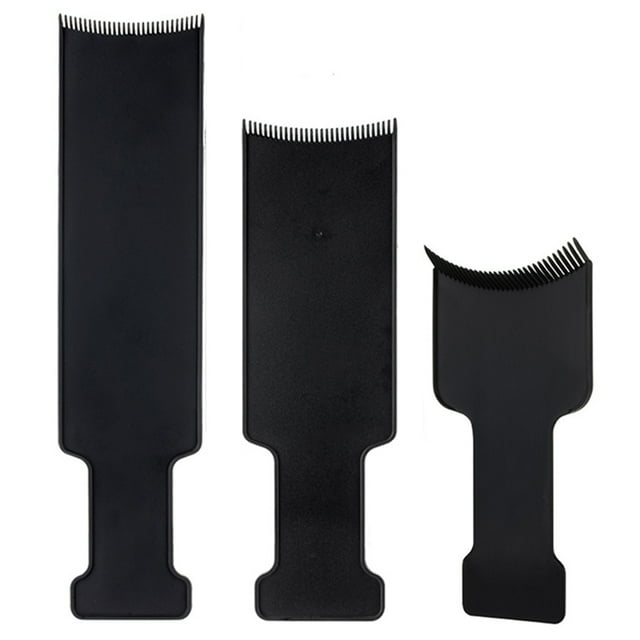 Peine para cabello teñido, cepillo de plástico para teñir el cabello, herramienta para teñir el cabello, peine de peluquería