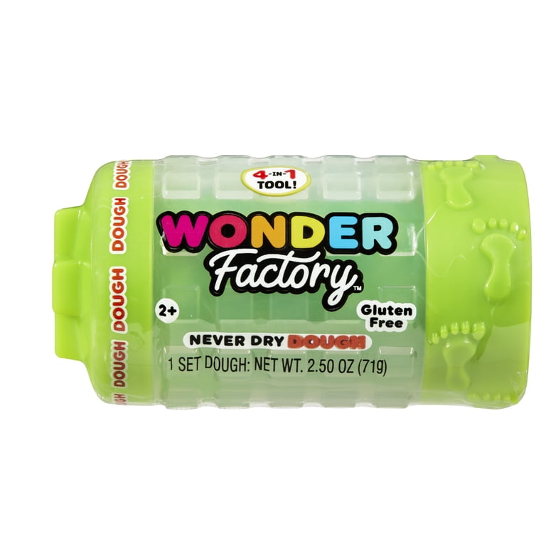 Wonder Factory Never Dry Single Dough - Green – Never Dries Out
