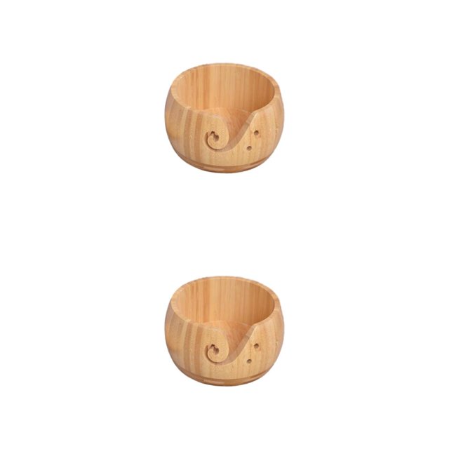 Justharion Convenient And Sturdy Yarn Storage Bowl Companion For Crafters Compact type 2 2Set