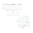 thumbnail image 2 of Kikkerland Reusable Square Multi-Color Ice Cubes – Set Of 30 – Plastic 2 of 5