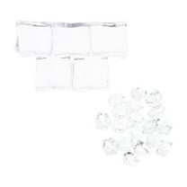 LABSERRON Acrylic Ice Cubes Reusable Ice Cubes For Home Decoration 1 Set