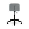 thumbnail image 6 of Signature Design by Ashley Contemporary Beauenali Home Office Desk Chair  Gray, 6 of 7