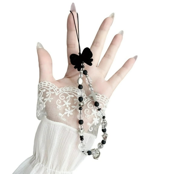 Phone Chain Strap Antiloss Pendant Jewelry Telephone Lanyard Keychain for Women