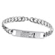 thumbnail image 5 of Pulsera de cadena de eslabones para hombre, joyería de hip hop, pulsera de eslabones duradera de acero inoxidable argén, 5 of 9
