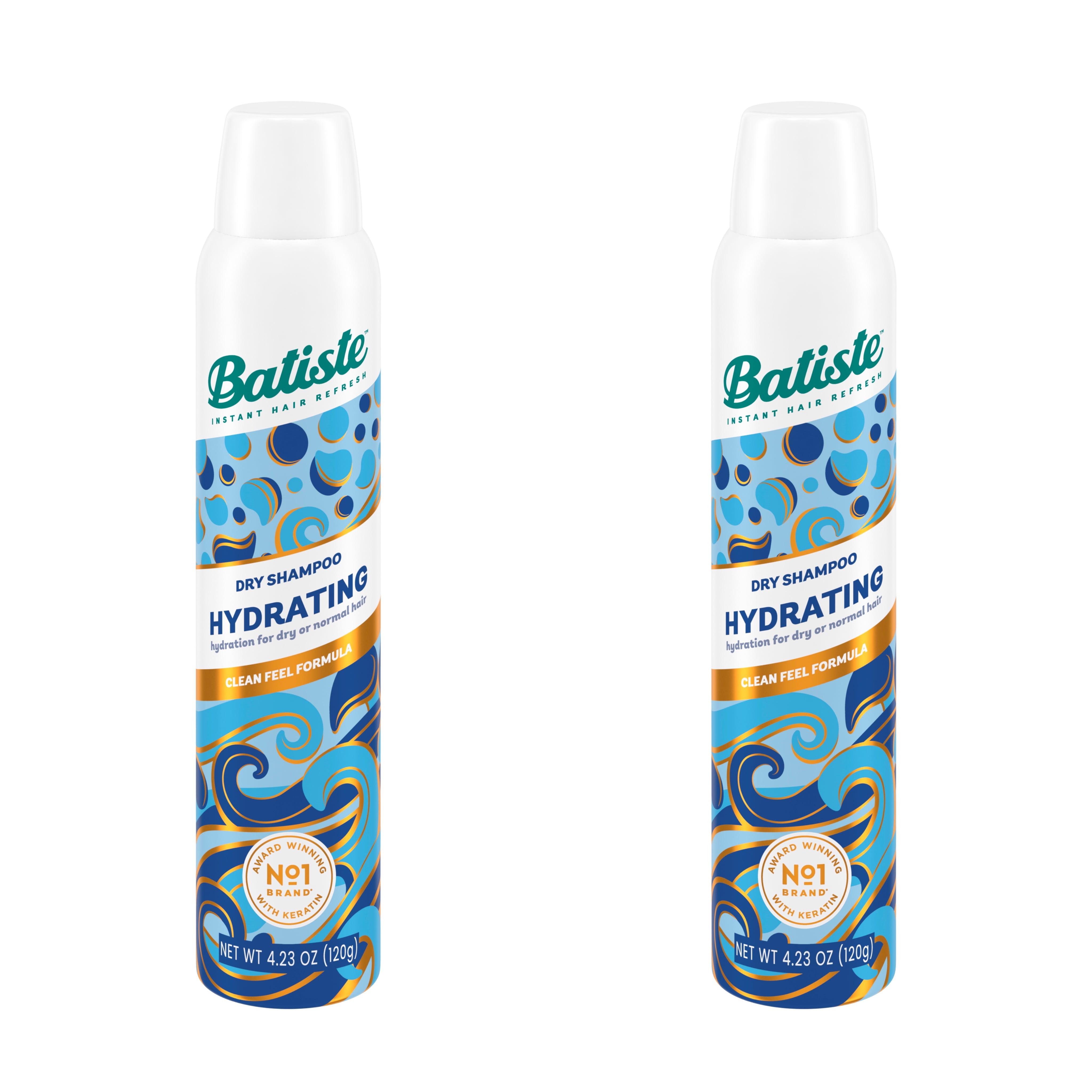 Batiste Hydrating Dry Shampoo with Moisturizing Avocado 6.73 fl oz Pack of 2