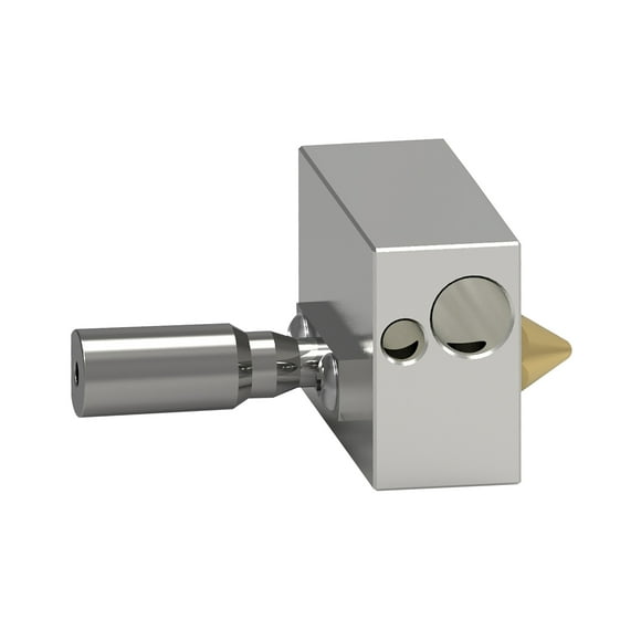 Hotend Extruder Kit 0.4mm Brass Nozzle Print Head Block Parts Compatible with Zortrax M200 3D Printer