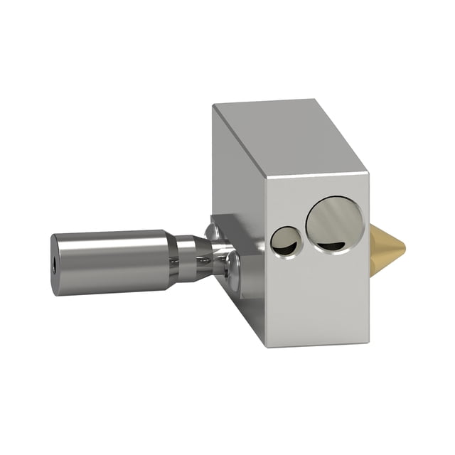 Hotend Extruder Kit 0.4mm Boquilla de latón Cabezal de impresión Piezas del bloque del calentador Co Eccomum Extrusora Hotend