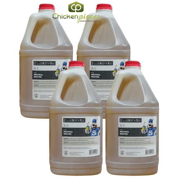 Slush Puppie Neutral Base Slushy Syrup 5:1 Concentrate 135 oz/4 Litre
