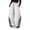 Light Gray, variant on Women's Y2K Striped Baggy Sweatpants, High Waisted Wide Leg Casual Joggers with Drawstring Waist and Cuffs