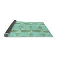 thumbnail image 2 of Ahgly Company Indoor Rectangle Abstract Light Blue Modern Area Rugs, 5' x 8', 2 of 4