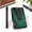 Forest Green-Hex Ridge, variant on Slim Minimalist Carbon Fiber 3K Hex Ridge Front Pocket Wallet with RFID Protection and Money Clip