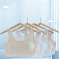 thumbnail image 3 of Training Bras for Girls Sports Bras Cotton Cami Fixed Pads Training Bra Seamless Up Stretch 10-16, 3 of 5