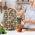 thumbnail image 3 of HELLHERO Colorful Daisy Pattern Machine Washable 15.94"H x 9.45"L x 7.28"W Blender Covers Univesal Polyester Mixer Blender Cover, 3 of 6