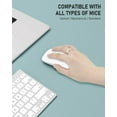 thumbnail image 4 of Kiibsot Desk Pad, 23.6" x 13.8" PU Leather Non-Slip Desk Mat Large Mouse Pad for Desktop, Waterproof Laptop Computer Writing Mat for Office, Home, Work, Gaming, 4 of 6