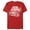 Red, variant on Men's Star Wars Retro 77 Millennium Falcon Stripes Graphic Tee Black 2X Large