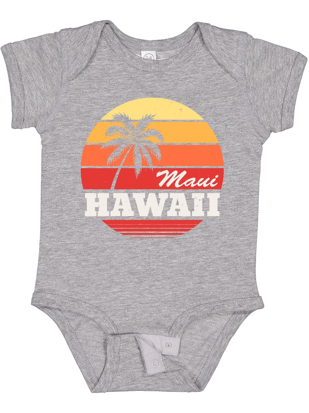 Sunset Hawaii Infant Romper Short-Sleeve Bodysuit Baby Boys Girls