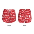 thumbnail image 3 of Balery Christmas Hohoho Pantalones cortos deportivos para mujer con forro y dos bolsillos, elásticos, para entrenamiento, gimnasio, yoga-X-Large, 3 of 7