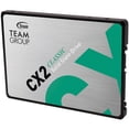 thumbnail image 2 of Unidad de Estado Solido SSD 2.5 512GB TEAMGROUP CX2 SATA III 530/470 MB/s plateado TeamGroup T253X6512G0C101, 2 of 6