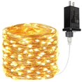 thumbnail image 1 of Cadena de luces BHCLIGHT, 10 m, 100 LED, impermeable, 8 modos, temporizador, 1 of 7