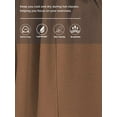 thumbnail image 6 of Eytino Women's Pants Casual Elastic High Waisted Baggy Pants Lightweight Drawstring Pants Ankle Length Trouser Slacks with Pockets Chestnut XL, 6 of 10