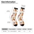 thumbnail image 2 of Logiee Squirrel Print Adult Socks for Men & Women,Calf Socks, Ankle Socks,Boots Socks,Breathable Casual Sock,Unisex Crew Socks, 2 of 6