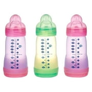 MAM - Girls' 9-oz. Bottles, 3-Pack, BPA Free