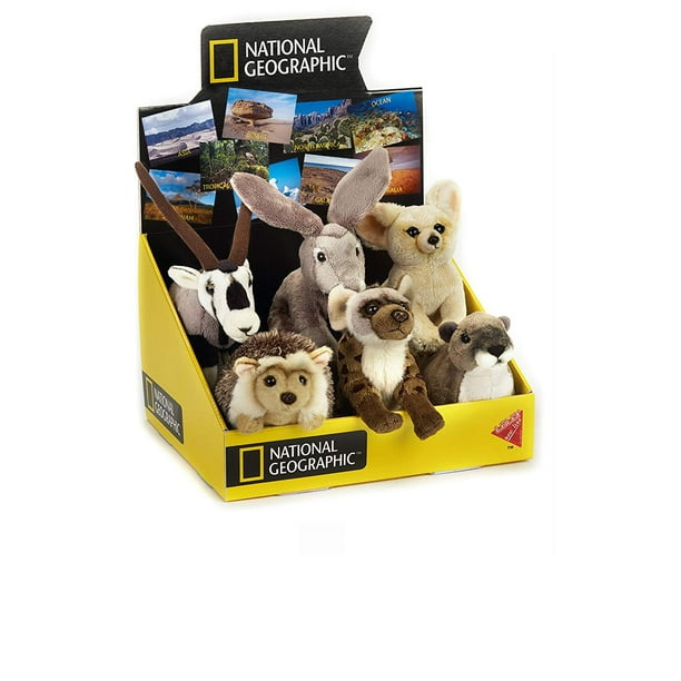 National Geographic 6 Piece Desert Animals (6") Plush Set - Desert