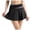 Black, variant on Hienoo Women's Quick Drying Athletic Shorts High Waist Running Tennis Skirt Workout Skorts, Sizes M-XXL
