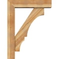thumbnail image 3 of Ekena Millwork 8"W x 36"D x 48"H Balboa Block Rough Sawn Bracket w/ Offset Brace, Western Red Cedar, 3 of 25