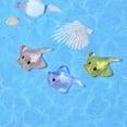 thumbnail image 4 of SDFGTstore 30Pieces Small Stingrays Sculptures Miniature Sea Animal Resins Figurines Decors, 4 of 19