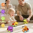 thumbnail image 6 of Toys for 1 Years Old Boys Girls, Toddler Toys, 4 Push and Go Toy Cars for Toddlers, 12 Month Animal Car Toys for 12-18 Months, Learning Educational Baby Toys for 1 2 3 Year Old Birthday Gifts, 6 of 9