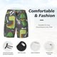 thumbnail image 3 of Fotbe Cartoon Dinosaurs Traje de Baño para Hombre – Shorts de Natación de Secado Rápido con Forro y Bolsillos-3X-Large, 3 of 6