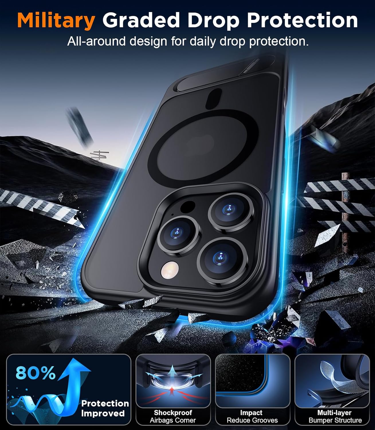 XG-Tech iPhone 14/13 Case With Kickstand photo 2