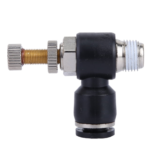 Máquina de corte por láser Boquilla de CO2 Válvula de gas láser (tubo de aire de 6 mm; diámetro de rosca de 9,7; ajustable)
