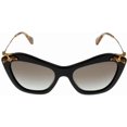 thumbnail image 2 of MIU MIU Sunglasses Women Black MU03PS 1ABOA7 Cateye, 2 of 5