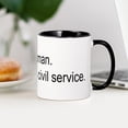 thumbnail image 4 of CafePress - Shrug Mug - 11 oz Ceramic Mug - Novelty Coffee Tea Cup, 4 of 6
