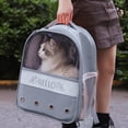 thumbnail image 2 of Bolsa de Viaje Gloria para Perro Gato Suave Gris, 2 of 7