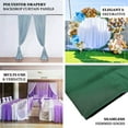 thumbnail image 4 of Efavormart 2 Pack | Olive Green Polyester Drapery Panels With Rod Pockets, Photography Backdrop Curtains, 5ftx8ft - 130 GSM, 4 of 9