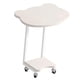 thumbnail image 5 of Mesa auxiliar con ruedas, creativa y bonita, ideal para sofá de apartamento. Blanco, 5 of 9