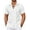 A-white, variant on Men's Cuban Guayabera Shirt Summer Beach Vacation Shirt Casual Short Sleeve Button Down Resort Wear