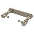 thumbnail image 2 of Traditional Style Rollerless Toilet Tissue Holder - Satin Chrome, 2 of 2