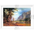 thumbnail image 5 of Art.com Yosemite Valley Art Print by Albert Bierstadt, White Frame Wall Art, 44" x 32", 5 of 5