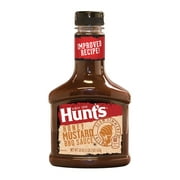 (2 Pack) Hunt's Honey Mustard BBQ Sauce, 18 Oz. (2 pack)