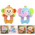 thumbnail image 3 of Frcolor Baby Rattle Toys Rattles Hand Teether Months Infant 6 0 Musical Shaking Animal Shaker Grasping Stuffed Plush Teething, 3 of 7