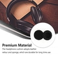 thumbnail image 3 of Coussin Écouteurs Haute Élasticité Casque Rond Coussinets Éponge Oreille 1 Paire Coussinets d'Écouteurs Pièce de Réparation Remplacement pour AKG K402 K403 Écouteurs 40MM, 3 of 7