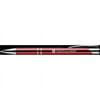 Hub Pen 682RED-BLUE Sonata Glass Red Pen - Blue Ink - Pack of 100