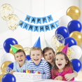 thumbnail image 4 of Kit de globos BAUANOOY 60 piezas 12" azul, dorado y blanco, 4 of 7