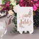 thumbnail image 4 of UrbanMingle Rose Gold Table Numbers for Wedding by - 1 to 25 Elegant Table Number Cards fo, 4 of 5