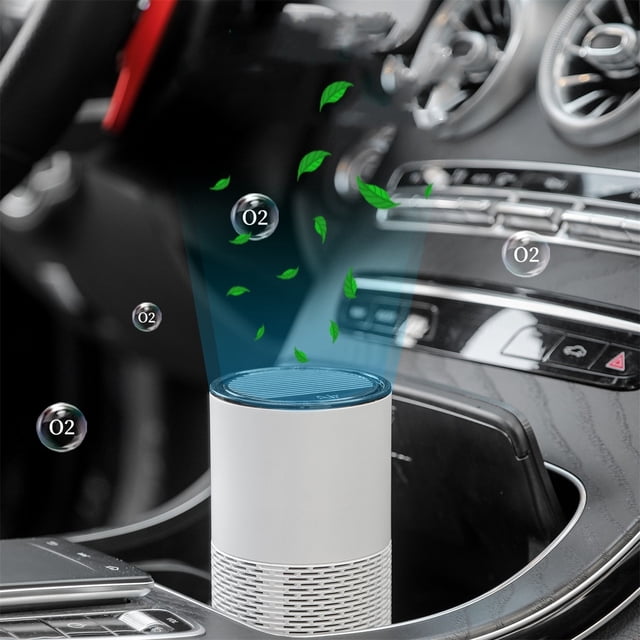 SIfdSeng Air Purifiers for Bedroom Home Air Purifiers Air Cleaner with Fragrance Sponge Portable Small Air Filters with Auto Air Quality Room Air Purifier Cleaner