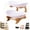 White, variant on 1/2/3 Tier Fruit Basket for Counter,Oval Plastic Fruit Bowl with Bamboo Stand,Detachable Kitchen Organizer Storage Display
